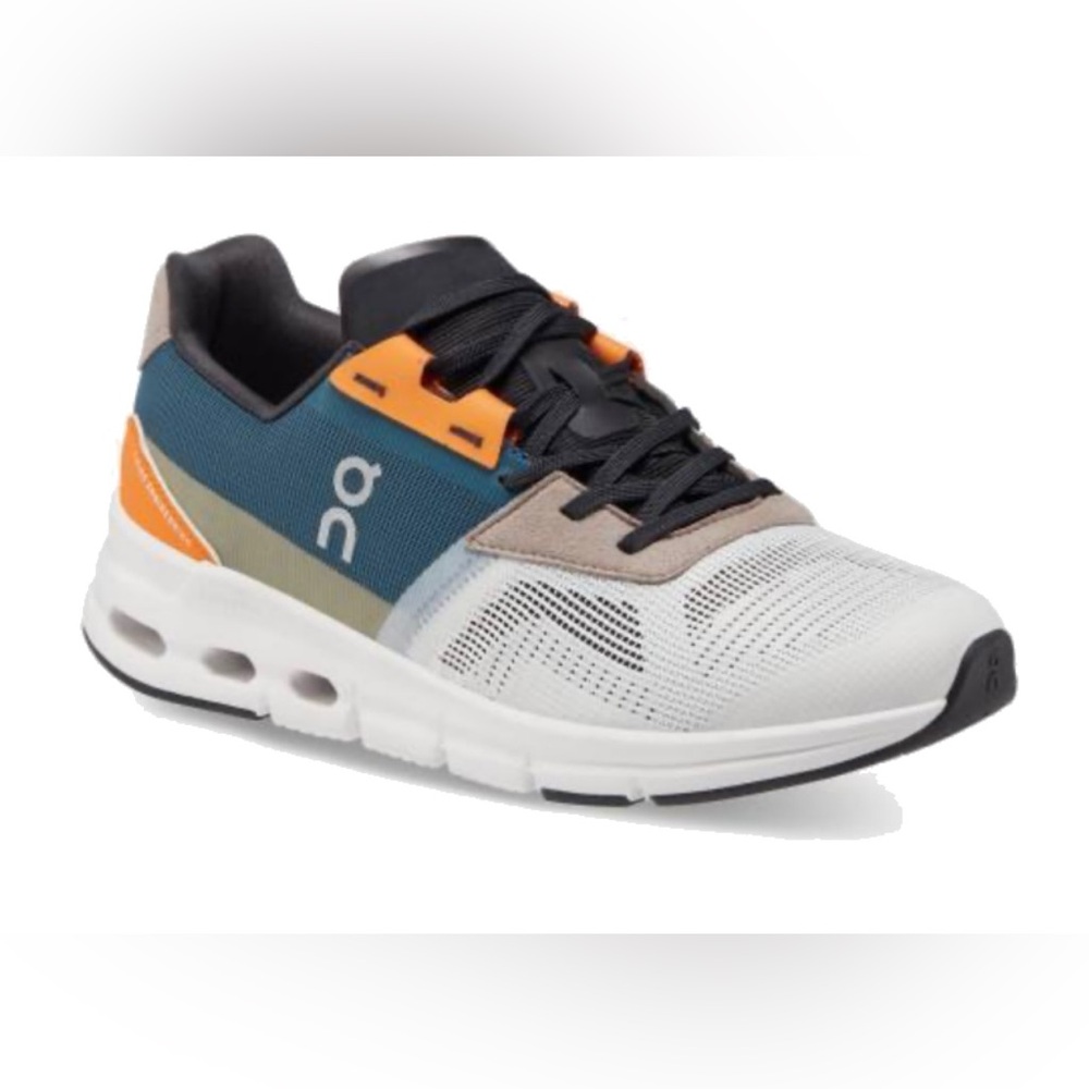 On Running women's Sneakers White Teal Orange Black